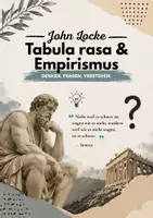Vorschau - Arbeitsblätter - John Locke Tabula rasa & Empirismus – Wie entsteht Wissen - Deckblatt