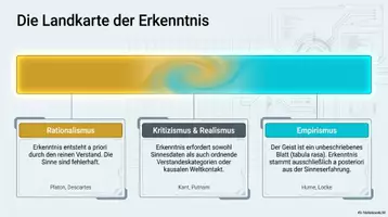 Vorschau - Präsentationen/Tafelbilder - Einführung Erkenntnistheorie Präsentation - Seite 3