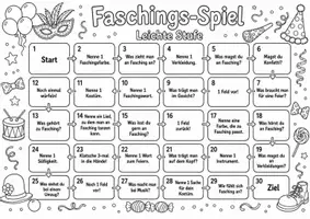 Vorschau - Stundenentwürfe - Brettspiel Fasching/ Karneval | Grundschule | DaZ/DaF/Deutsch - Seite 2