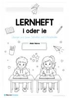Vorschau - Arbeitsblätter - Lernheft Rechtschreibung: i oder ie - Seite 2