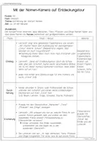 Vorschau - Stundenentwürfe - Nomen einführen in Klasse 1/2: Mit der Nomen-Kamera auf Entdeckungstour (Deutsch Wortarten Grundschule) - Seite 3