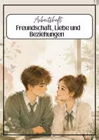 Vorschau - Unterrichtsreihen - Freundschaft und Liebe; Arbeitsheft - Deckblatt