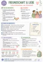 Vorschau - Unterrichtsreihen - Freundschaft und Liebe; Arbeitsheft - Seite 1