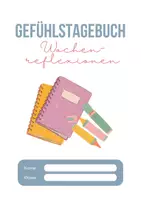 Vorschau - Anderer Materialtyp - Gefühlstagebuch-Wochenreflexion (Ehrlichkeit) - Deckblatt