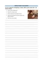 Vorschau - Arbeitsblätter - CRIMES Creative Writing Prompts (Police Report + Picture Story) More 4 Unit 2 Cybercrimes - Seite 1