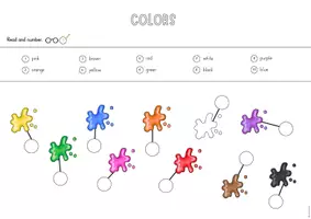 Vorschau - Arbeitsblätter - Colours (Farben): Übungen und Arbeitsblätter - Seite 3