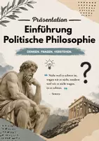 Vorschau - Arbeitsblätter - Politische Philosophie / Staatsphilosophie Bundle - Seite 1