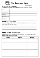 Vorschau - Arbeitsblätter - Truman Show / Filmanalyse / ab Klasse 10 / Oberstufe - Seite 3