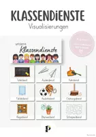 Vorschau - Bildkarten - Klassendienste - Visualisierungen für die Grundschule - Deckblatt