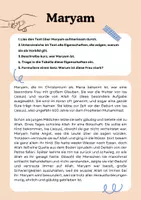 Vorschau - Stundenentwürfe - Starke Frauen im Islam (Maryam, Asiya, Khadija) - Deckblatt