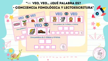Vista previa - Juegos / Gamificación - VEO...VEO...ADIVINA LA PALABRA. - Portada