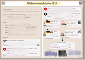 Vorschau - Stundenentwürfe - Weltwirtschaftskrise 1929 - Seite 1