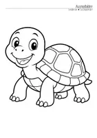 Vorschau - Mal- und Bastelvorlagen - Schildkrötenklasse - Ausmalbilder (Klassentier) - Seite 2