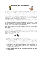 Vorschau - Merkblätter - Merkblatt Fabel - Seite 1