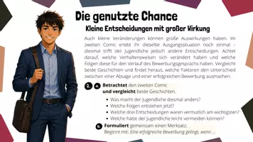 Vorschau - Unterrichtsreihen - 4. Mein Auftritt. Meine Chance. - Wie ein überzeugender erster Eindruck den Weg zum Praktikum öffnet. - Seite 3