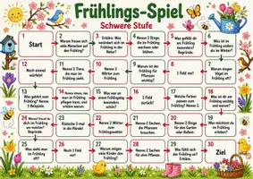 Vorschau - Stundenentwürfe - Brettspiel Frühling | Grundschule | DaZ/DaF/Deutsch - Seite 3