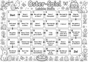 Vorschau - Stundenentwürfe - Brettspiel Ostern | Grundschule | DaZ/DaF/Deutsch - Seite 2