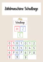 Vorschau - Merkblätter - Schultagezählmaschine - Deckblatt
