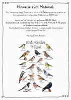 Vorschau - Arbeitsblätter - Heimische Vögel - Wachsendes Materialpaket - Seite 3