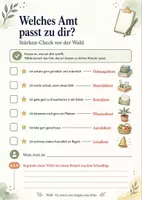 Vorschau - Arbeitsblätter - Klassendienste und Ämter Klasse 3–4 – Kartenset mit Rotationsplan und Reflexion - Seite 3