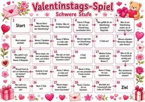 Vorschau - Stundenentwürfe - Brettspiel Valentinstag | Grundschule | DaZ/DaF/Deutsch - Seite 3