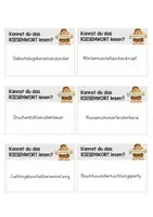 Vorschau - Fördermaterial/Inklusion - Riesenwörter-Kartei I Freiarbeit I genaues und flüssiges Lesen - Seite 2