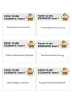 Vorschau - Fördermaterial/Inklusion - Riesenwörter-Kartei I Freiarbeit I genaues und flüssiges Lesen - Seite 3