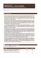 Vorschau - Arbeitsblätter - Descartes - Leib-Seele-Dualismus - Seite 1