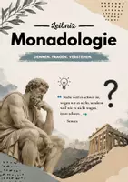 Vorschau - Arbeitsblätter - Leibniz – Monadologie – Monaden, Weltordnung und das Problem der Wirklichkeit - Deckblatt