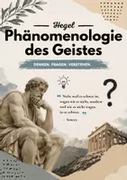 Vorschau - Arbeitsblätter - Hegel - Phänomenologie des Geistes - Deckblatt