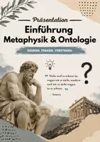 Vorschau - Arbeitsblätter - Metaphysik & Ontologie Philosophie Bundle - Seite 1