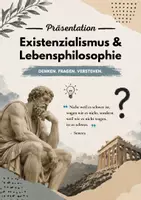 Vorschau - Arbeitsblätter - Existenzialismus & Lebensphilosophie Bundle - Anthropologie - Seite 1