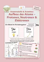 Vorschau - Stundenentwürfe - Atommodelle & Atombau II: Thomson, Rutherford & Aufbau des Atoms - Seite 1