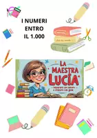 anteprima - Esercizi - I NUMERI ENTRO IL 1000 - Pagina di copertina