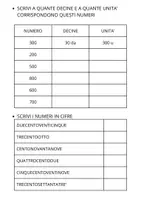 anteprima - Esercizi - I NUMERI ENTRO IL 1000 - Pagina 2