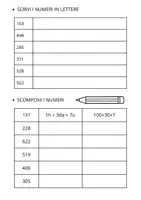 anteprima - Esercizi - I NUMERI ENTRO IL 1000 - Pagina 3