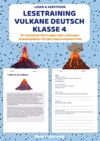 Vorschau - Stundenentwürfe - Lesetraining Wissen Materialpaket – Leseverständnis Klasse 4 | 5 Materialien mit Lösungen - Seite 1