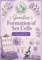 Vorschau - Arbeitsblätter - Genetics: Formation of Sex Cells (with solution) - Deckblatt