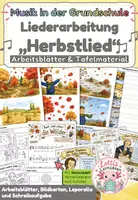 Vorschau - Unterrichtsreihen - Herbstlieder für die Grundschule - Materialpaket - Seite 1