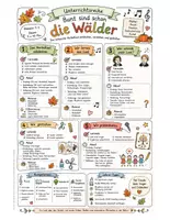 Vorschau - Unterrichtsreihen - Herbstlieder für die Grundschule - Materialpaket - Seite 3
