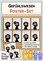 Vorschau - Poster - Kostenlos: Poster-Set mit den Gefühlswesen - "Alle Gefühle sind okay" - Deckblatt