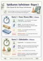 Vorschau - Stationenlernen - Kleine Spiele Kartei Klasse 3/4 – Aufwärmen, Hauptteil und Ausklang mit Differenzierung - Seite 3