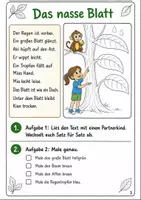Vorschau - Arbeitsblätter - Dschungelabenteuer Erstleseheft Deutsch Klasse 1-2 Lesen Klasse 1 - Seite 2