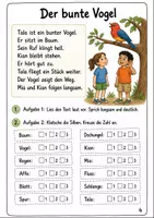 Vorschau - Arbeitsblätter - Dschungelabenteuer Erstleseheft Deutsch Klasse 1-2 Lesen Klasse 1 - Seite 3
