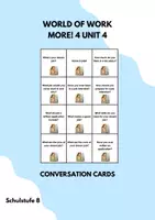 Vorschau - Aufgabenkarten - WORLD OF WORK Conversation Cards (More 4 Unit 4) Jobs, Dream Job - Deckblatt