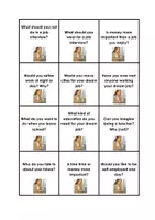 Vorschau - Aufgabenkarten - WORLD OF WORK Conversation Cards (More 4 Unit 4) Jobs, Dream Job - Seite 2