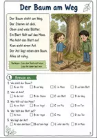 Vorschau - Arbeitsblätter - Lesen Klasse 1 Erstlesen im Wald – Lesetexte und Aufgaben für Klasse 1-2 - Seite 2