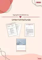 Vorschau - Stundenentwürfe - Unterrichtsstunde Aggregatzustandsänderungen - Deckblatt