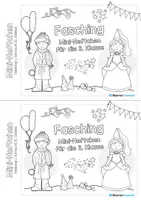 Vorschau - Arbeitsblätter - Mini-Heftchen: Fasching / Karneval (3. Klasse) - Seite 1