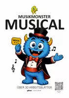 Vorschau - Stundenentwürfe - MUSIKMONSTER - MUSICAL - qlixu - Deckblatt